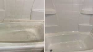 How to clean bathtub properly