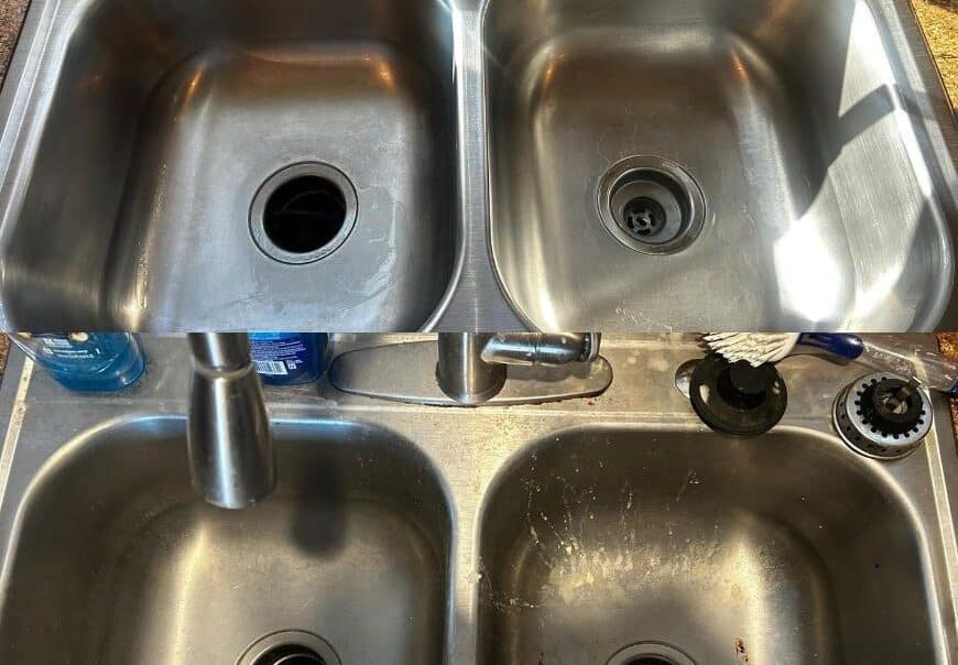 How to clean stainless steel sinks is simpler than you might think! Learn from our professional cleaner.