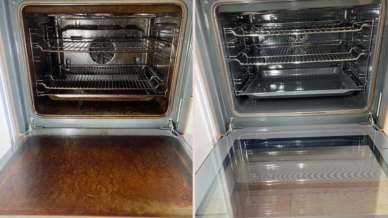 Deep Clean Oven technique