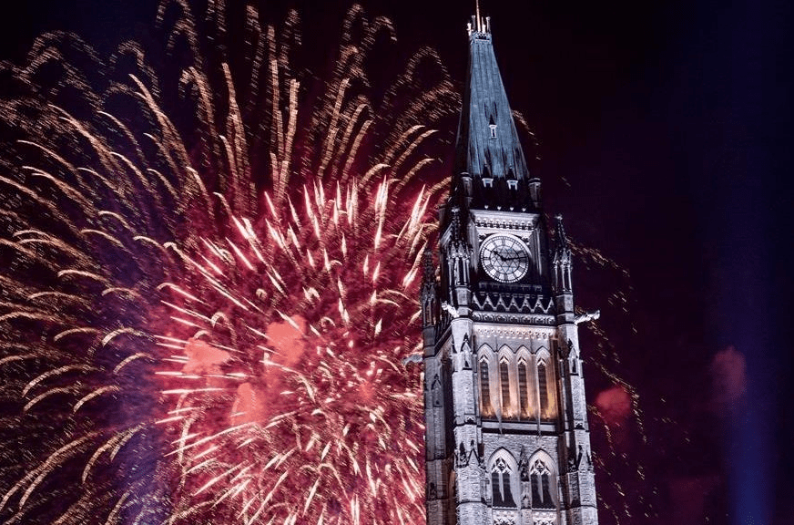 Where to watch fireworks Ottawa on Victoria day?