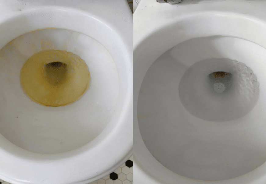 How to Clean a Stubborn Toilet Stain? We use this secret weapon when Regular Toilet Cleaners Fail