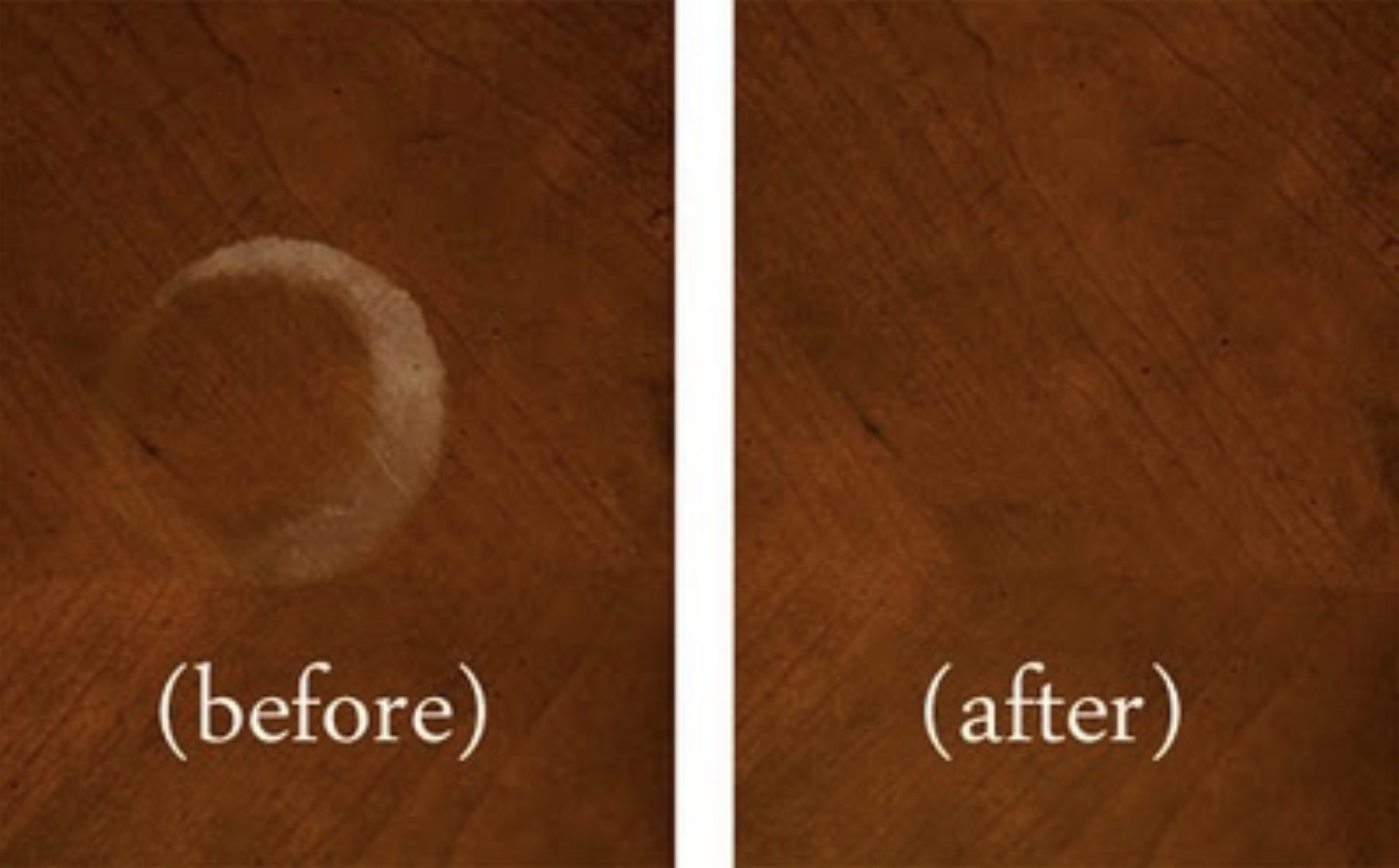 How to Remove Water Stains (Water Rings) from Wood Furniture Safely