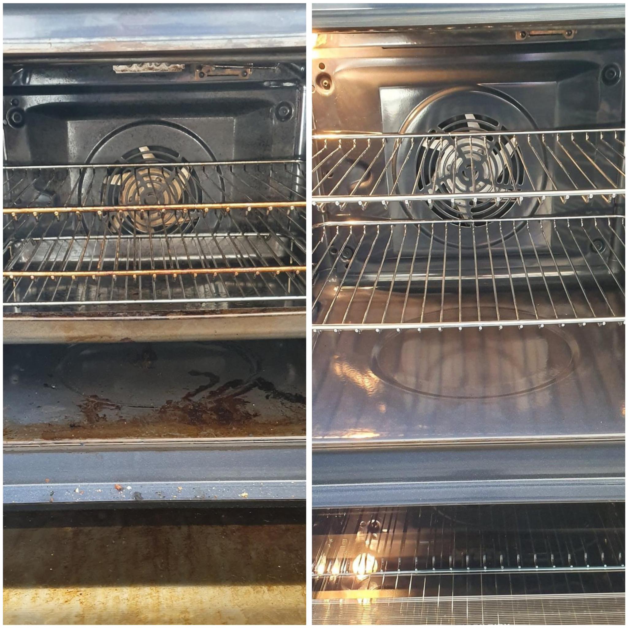 how to clean oven