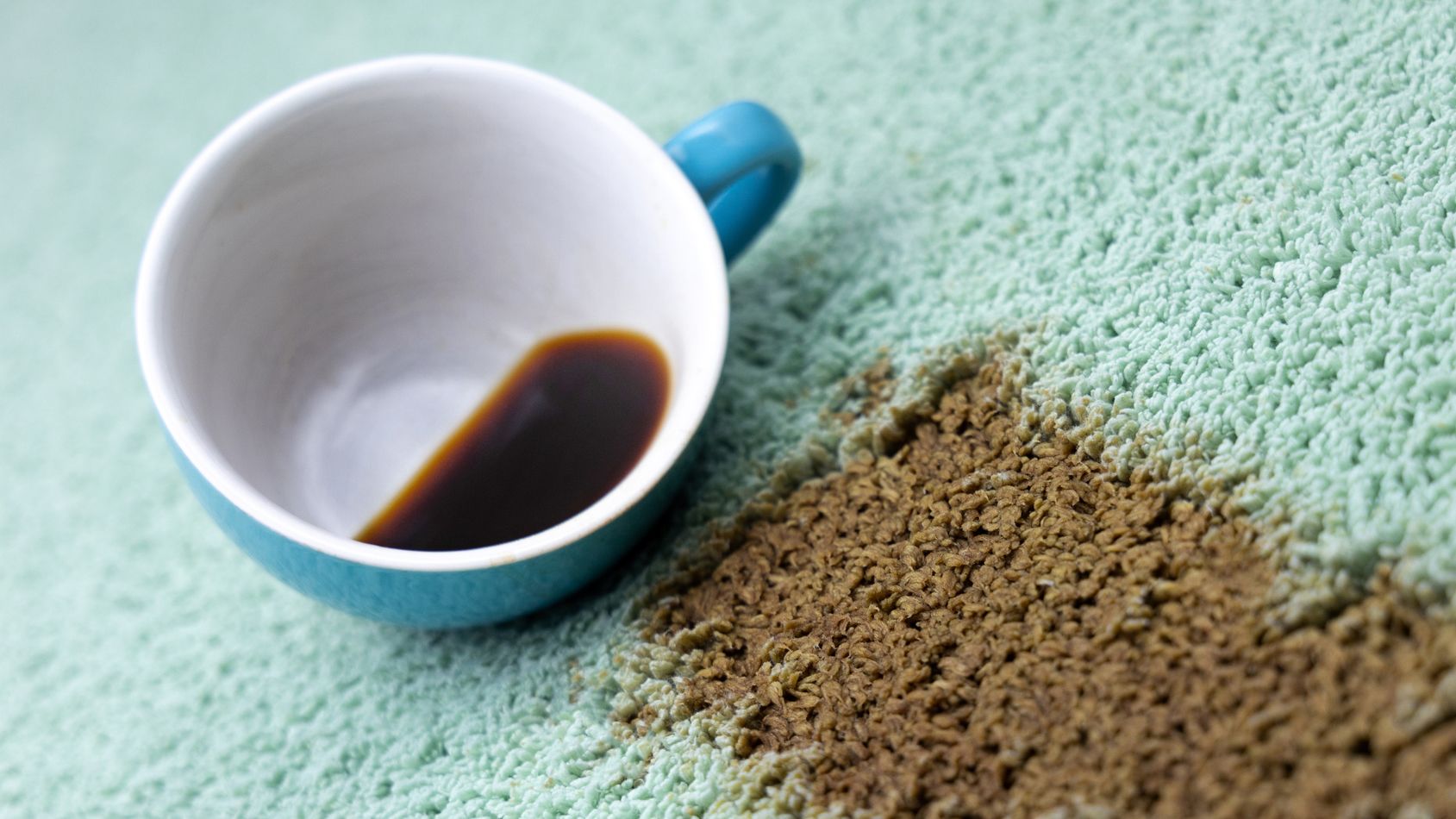 how to remove coffee stains on rugs and carpets