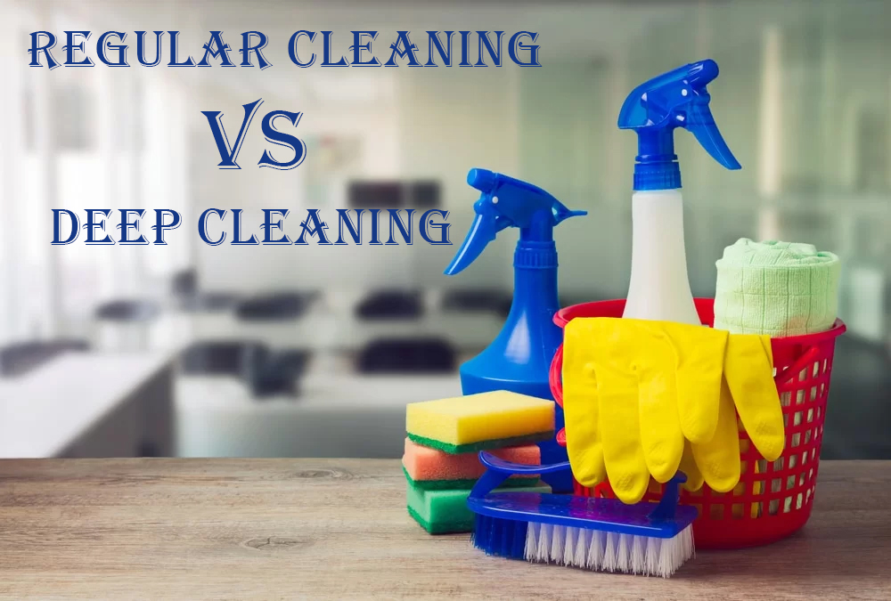 deep cleaning vs regular cleaning