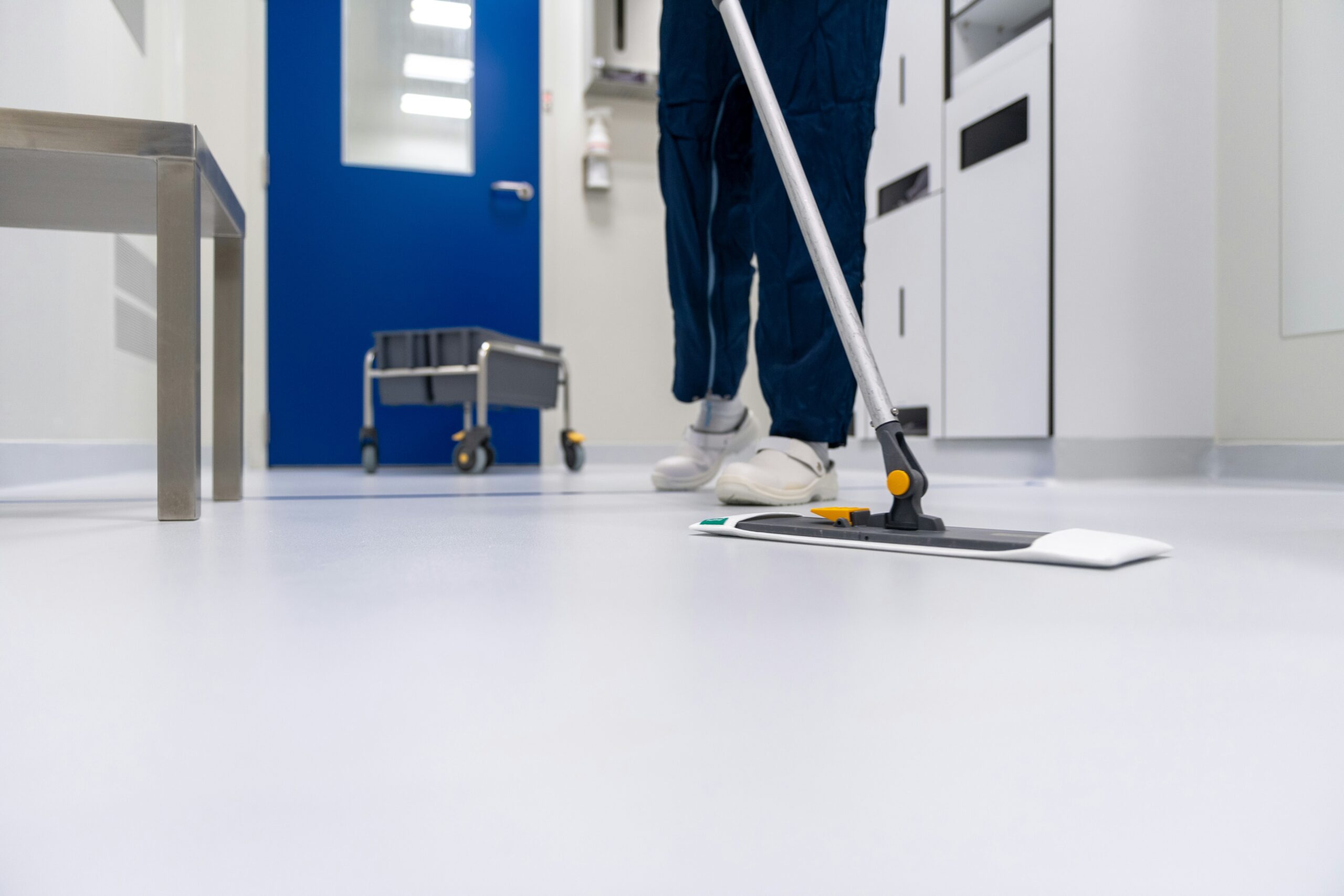 commercial floor cleaning