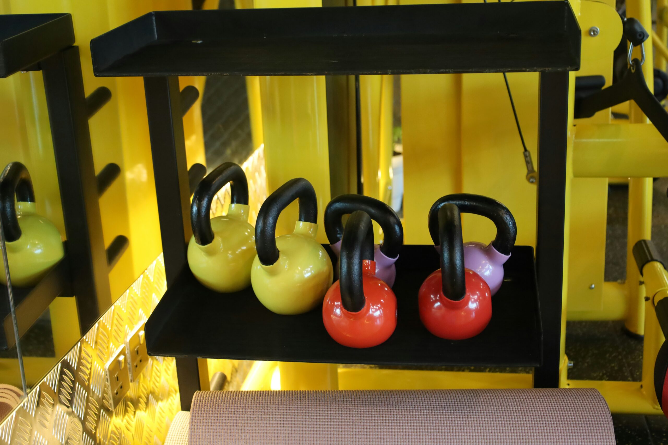 gym and fitness centre cleaning: 9 easy hygiene best practices 11 gym and fitness centre cleaning hygiene best practices for kettlebell storage